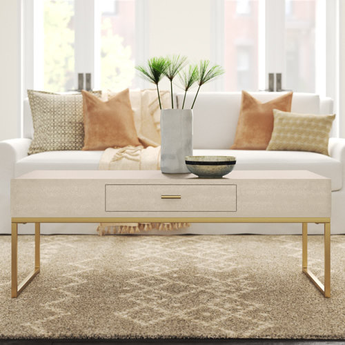 Wayfair Leather & Faux Leather Coffee Tables You'll Love in 2024